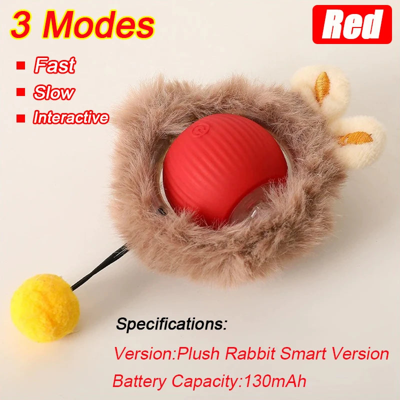 Pelota Interactiva Inteligente para Gatos – Juguete Automático Recargable