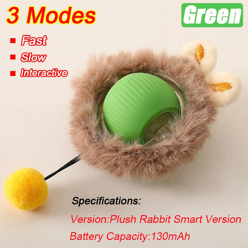 Pelota Interactiva Inteligente para Gatos – Juguete Automático Recargable