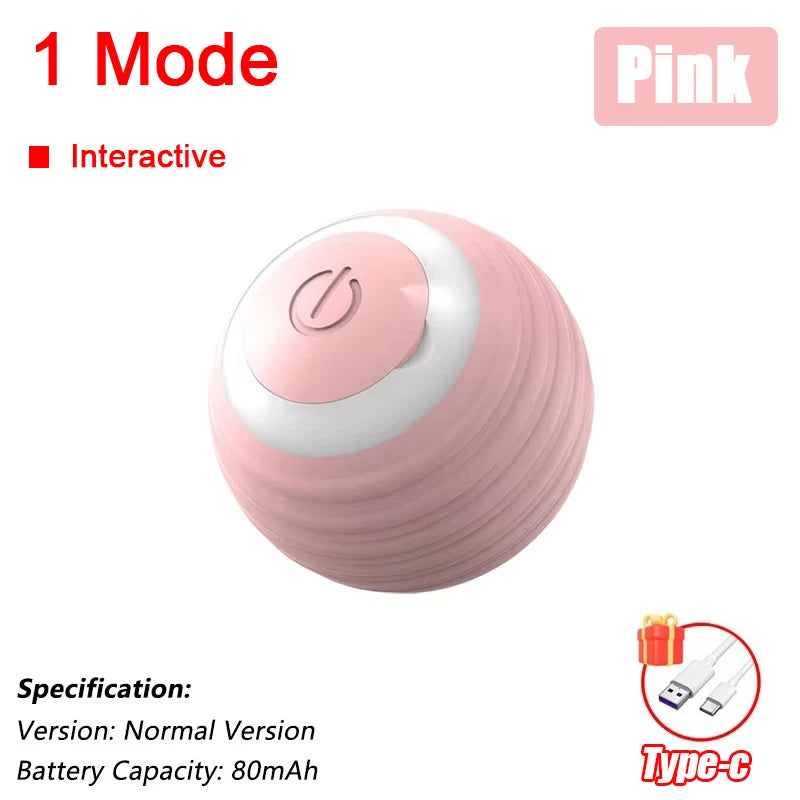 Pelota Interactiva Inteligente para Gatos – Juguete Automático Recargable