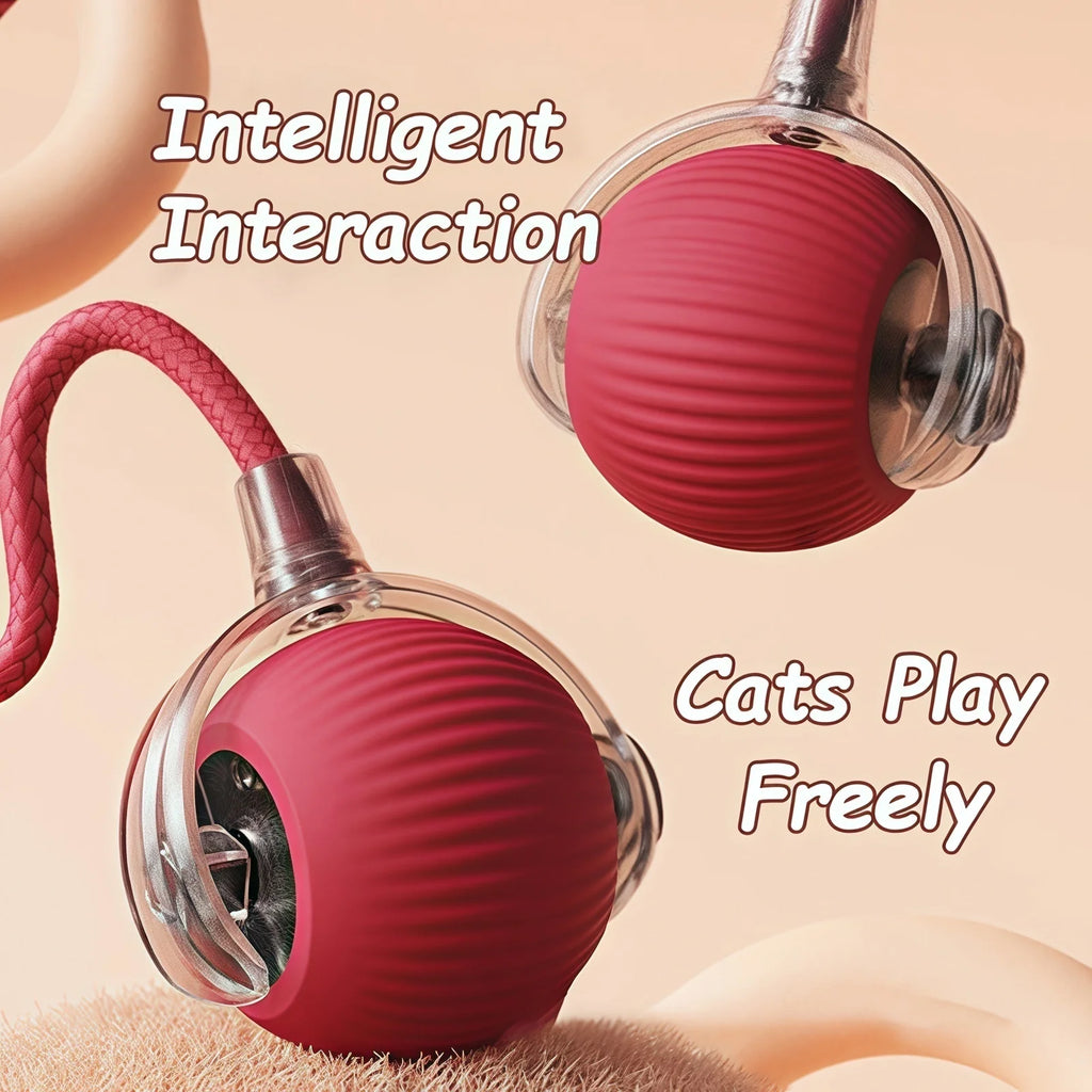 Pelota Interactiva Inteligente para Gatos – Juguete Automático Recargable