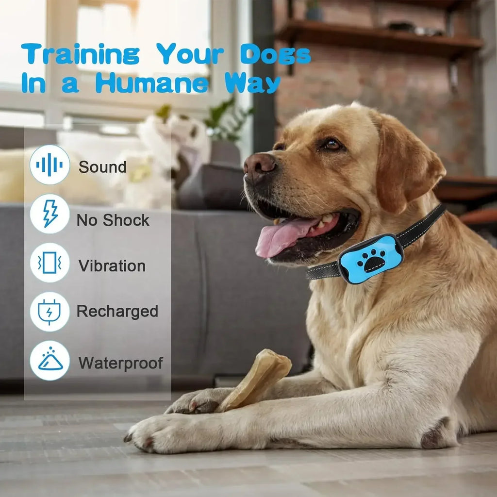 Dispositivo Antiladridos para Perros – Entrenamiento con Ultrasonido y Vibración