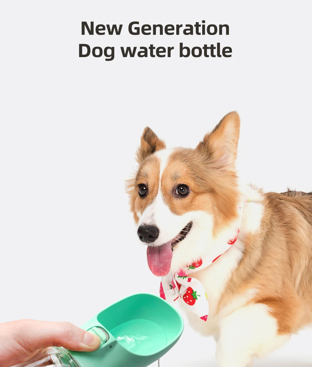 Botella Portátil de Agua para Perros y Gatos – Antifugas para Paseos