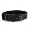 Collar Resistente de Nylon para Perros – Diseño Táctico para Paseos y Entrenamiento
