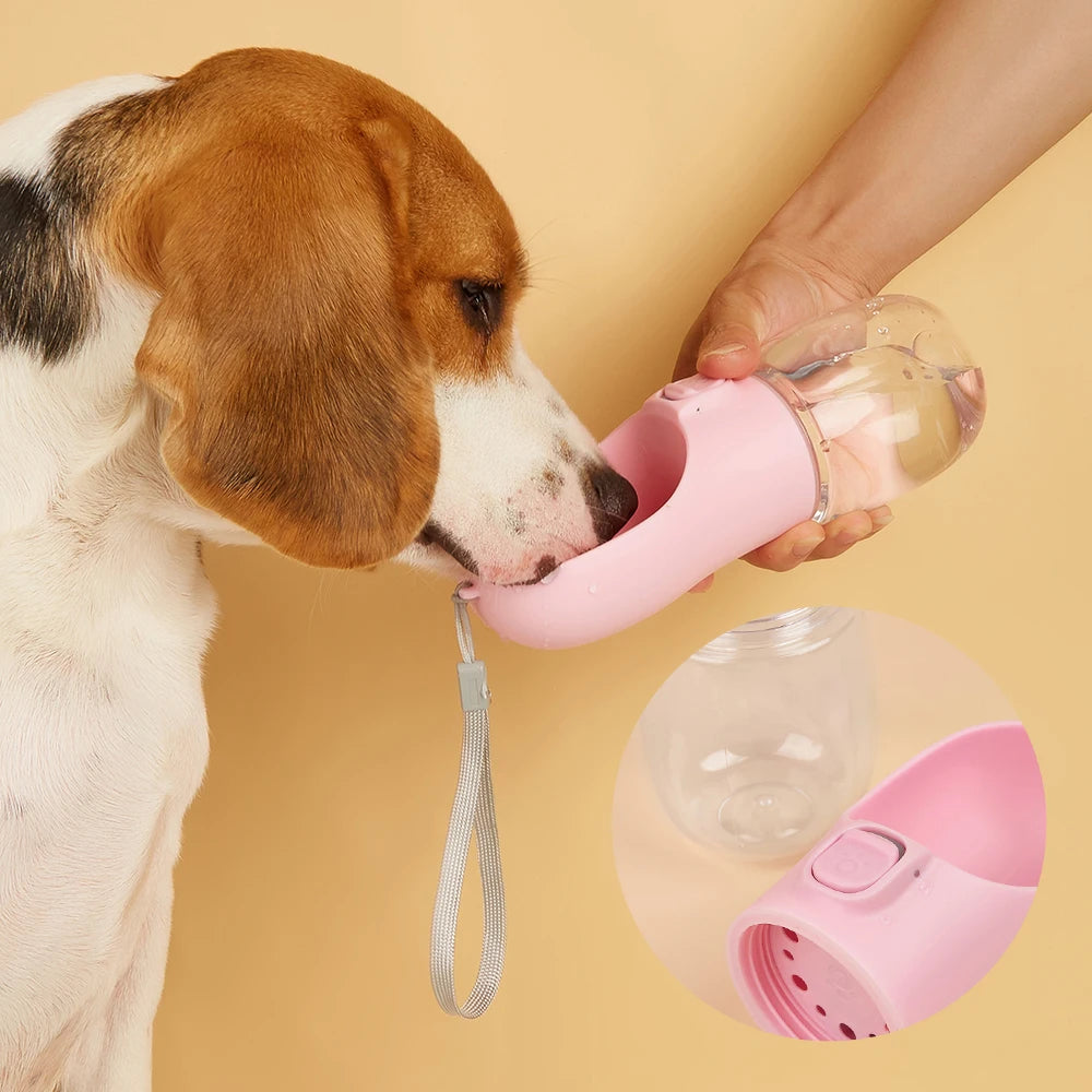 Botella Portátil de Agua para Perros y Gatos – Antifugas para Paseos