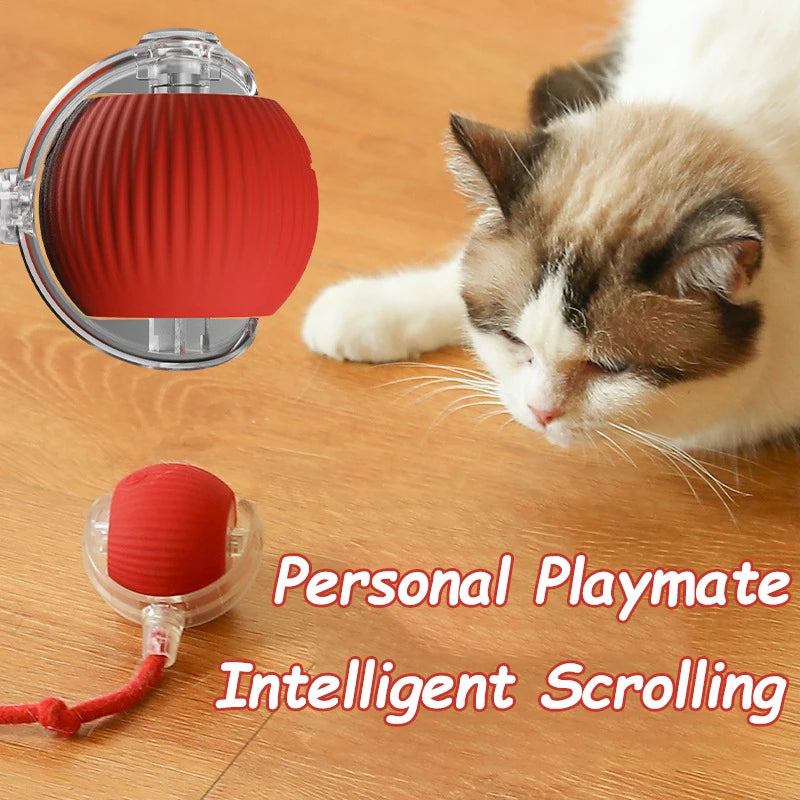 Pelota Interactiva Inteligente para Gatos – Juguete Automático Recargable