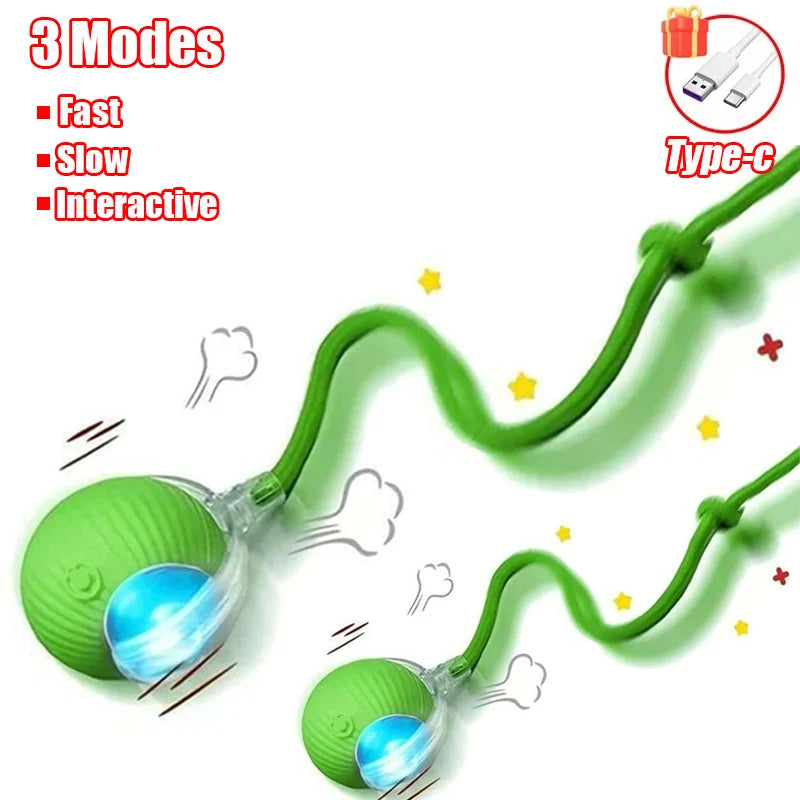 Pelota Interactiva Inteligente para Gatos – Juguete Automático Recargable