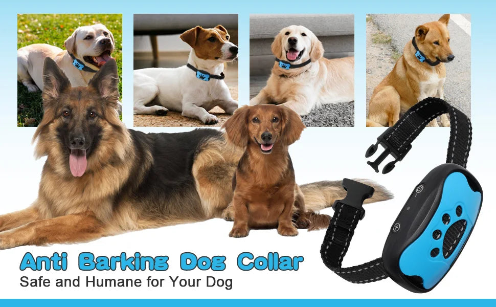 Dispositivo Antiladridos para Perros – Entrenamiento con Ultrasonido y Vibración