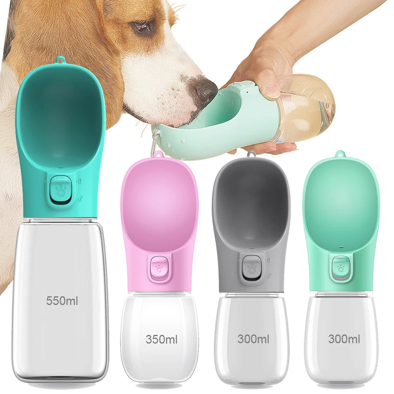 Botella Portátil de Agua para Perros y Gatos – Antifugas para Paseos