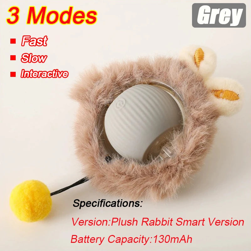 Pelota Interactiva Inteligente para Gatos – Juguete Automático Recargable