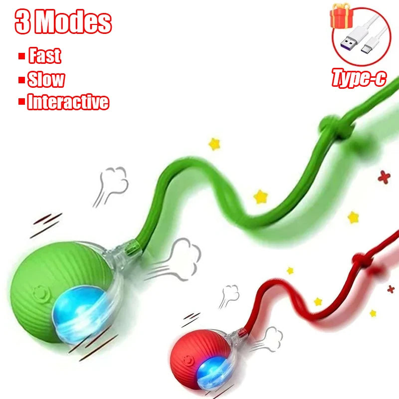 Pelota Interactiva Inteligente para Gatos – Juguete Automático Recargable