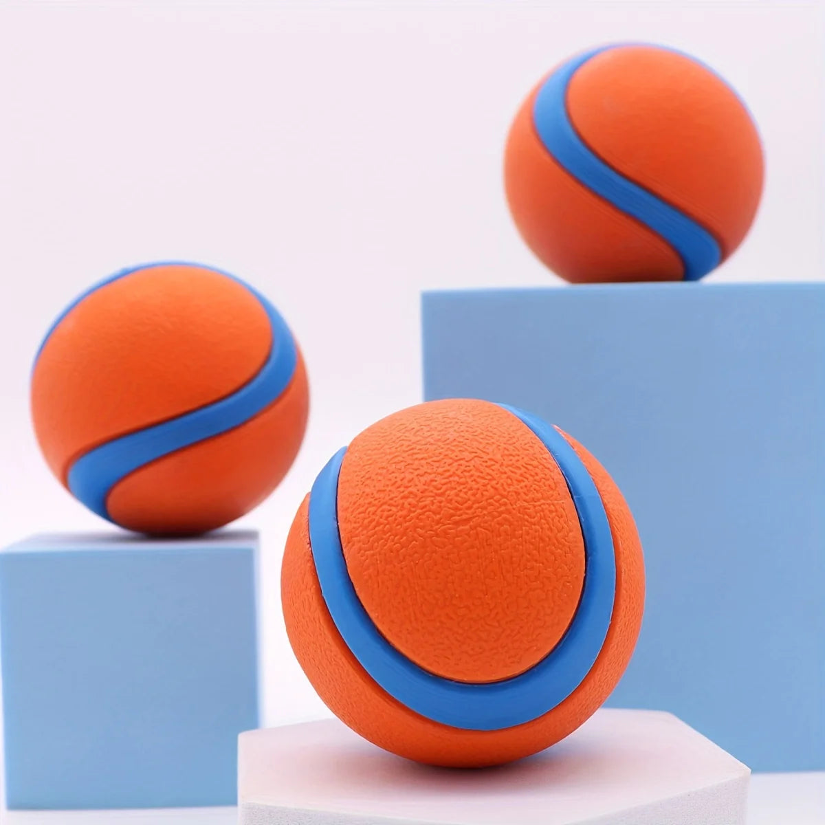Pelota Mordedora de Silicona para Perros – Juguete Interactivo para Masticar y Jugar