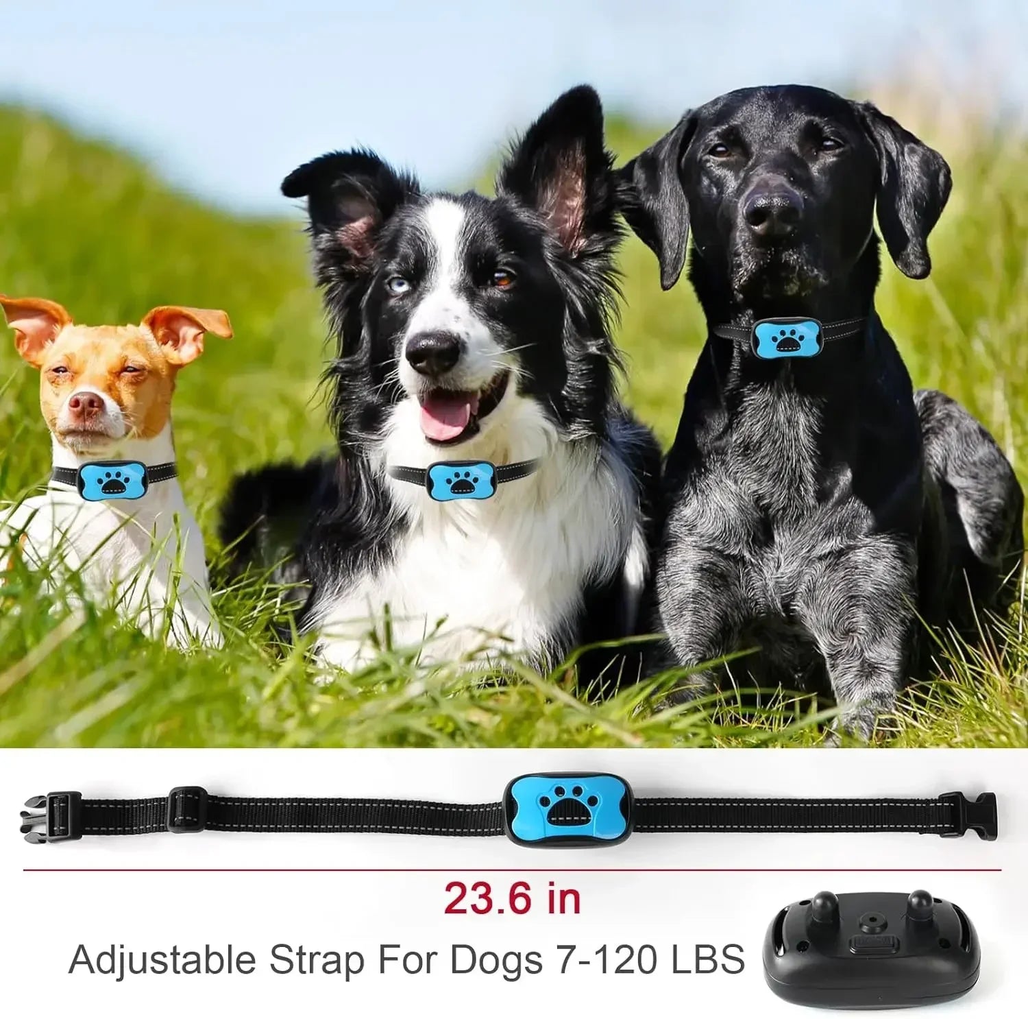 Dispositivo Antiladridos para Perros – Entrenamiento con Ultrasonido y Vibración