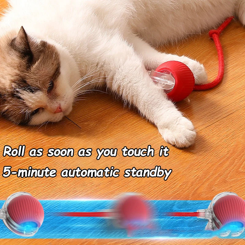 Pelota Interactiva Inteligente para Gatos – Juguete Automático Recargable